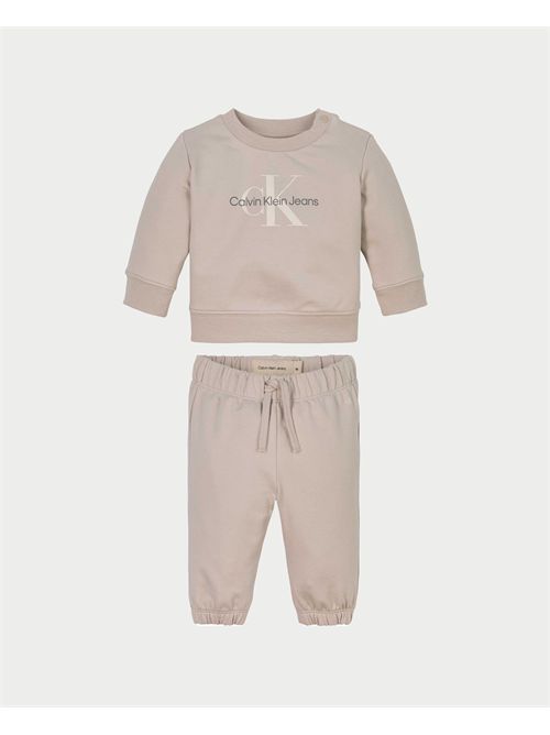 Calvin Klein Logo Baby Terry Suit CALVIN KLEIN | IN0IN00017PA8